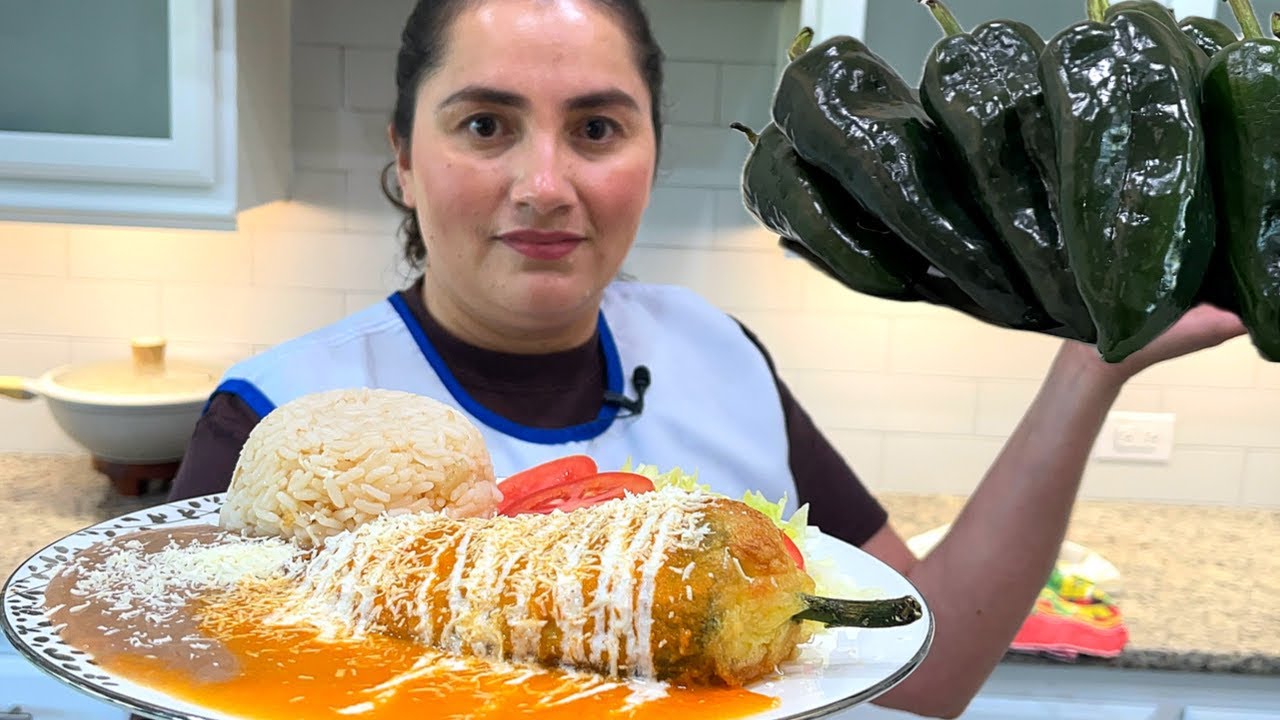 Haz los MEJORES CHILES RELLENOS este fin de semana!
