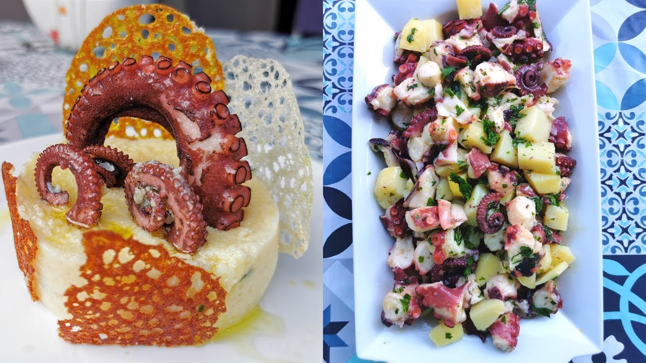 Authentic Italian Recipe - OCTOPUS SALAD