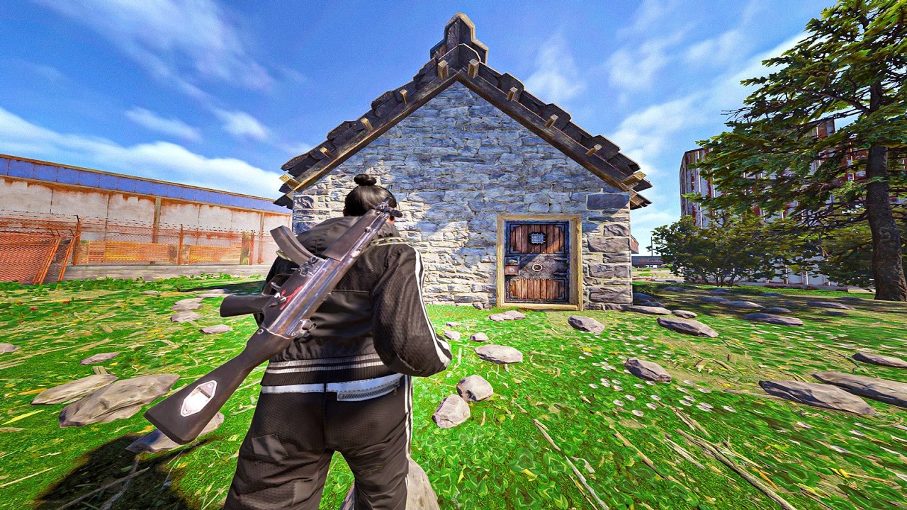 I got the Perfect Revenge Start on a Cabin at Ferry Terminal - Rust