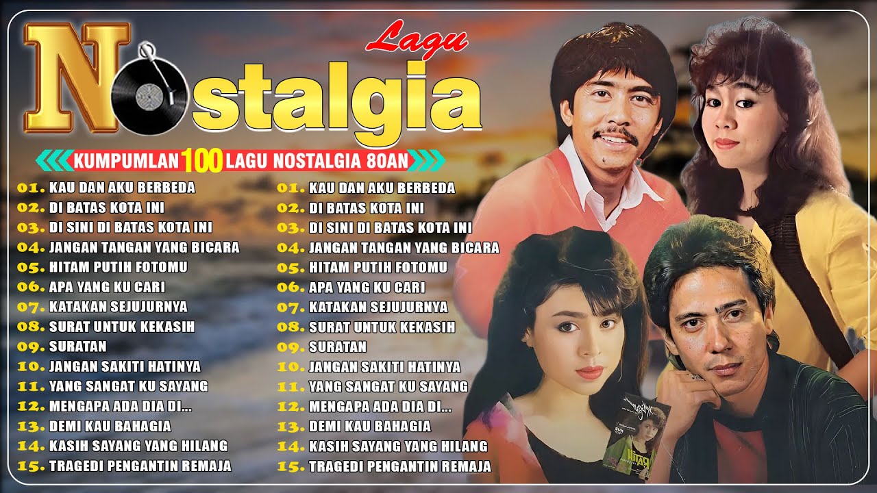 Lagu Nostalgia 80an-90an Terpopuler 🎀 Lagu Lawas Terbaik 💝 Tembang Kenangan
