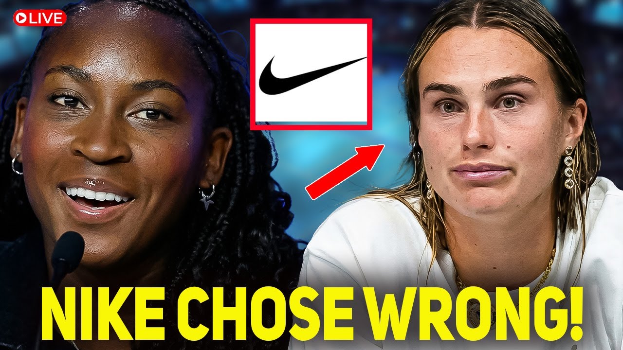 Nike Faces BACKLASH After Choosing Aryna Sabalenka Over Coco Gauff