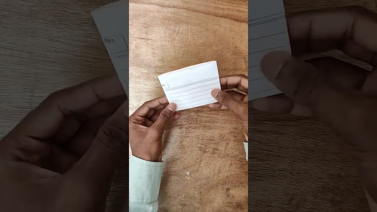 "Notebook Paper Pocket Craft 2025 | Easy DIY School Hack 🔥✂️"