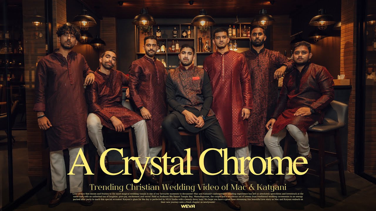 A Crystal Chrome | Trending Christian Wedding Video of Mac & Katyani |Radisson Blu Resort Temple Bay