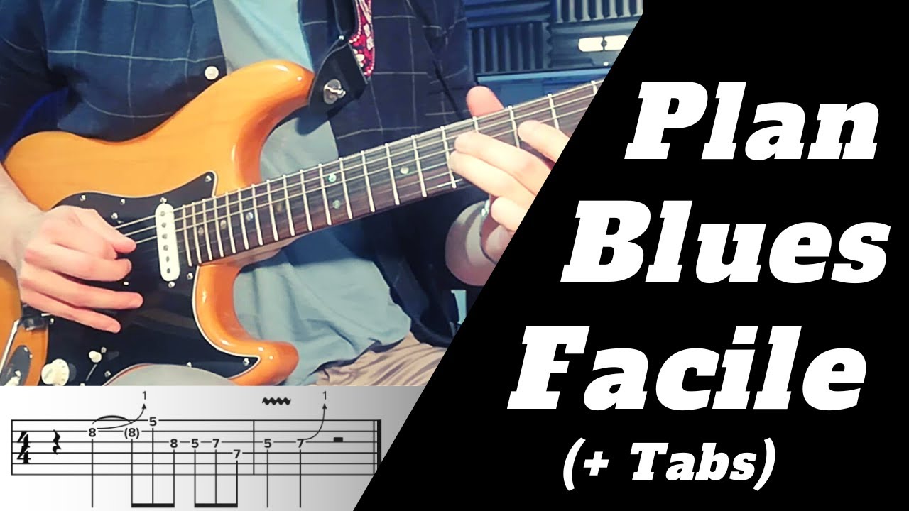 Un Plan Blues Facile de Chris Cain (6 Versions)