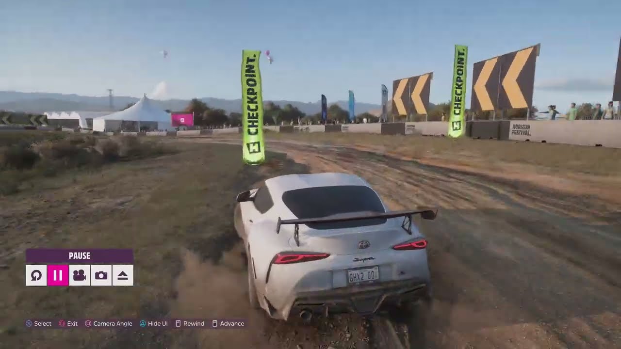 Forza Horizon 5_ Toyota Supra.  