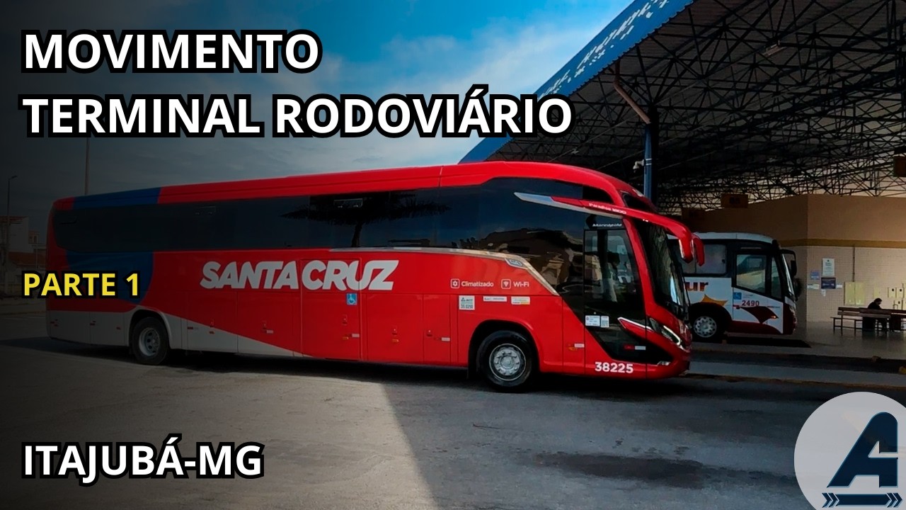 MOVIMENTO INTENSO no TERMINAL RODOVI&Aacute;RIO DE ITAJUB&Aacute;-MG [PARTE 1]
