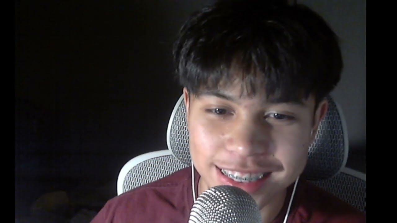 MY FIRST ASMR VIDEO rambling and trigger assortment