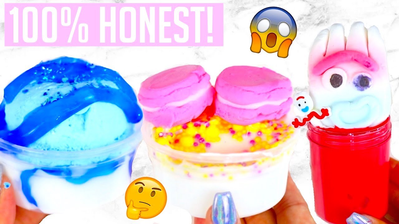 I Reviewed My Subscriber's Slimes! (im shook again)