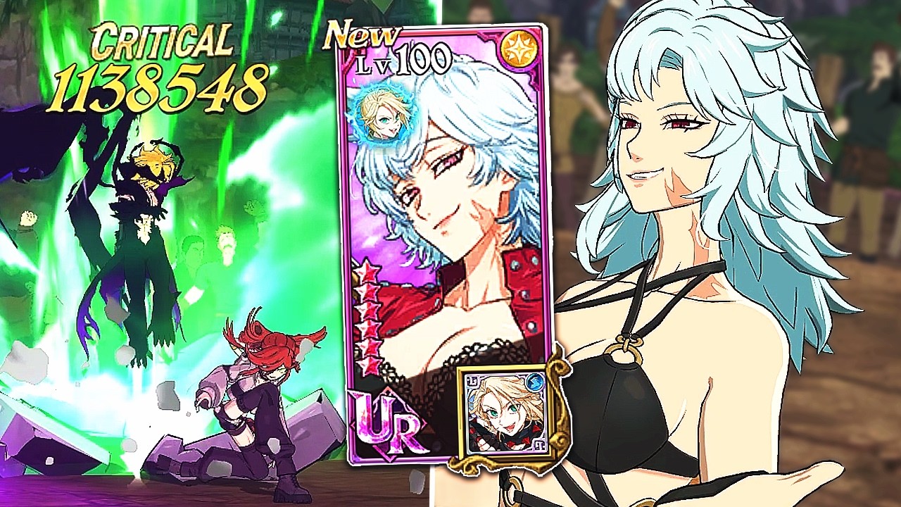 NEW FEMALE BAN SUPER GOD TIER DPS?! STEALTH PASSIVE COUNTERS NEMESIS MELIODAS?! [7DS: Grand Cross]