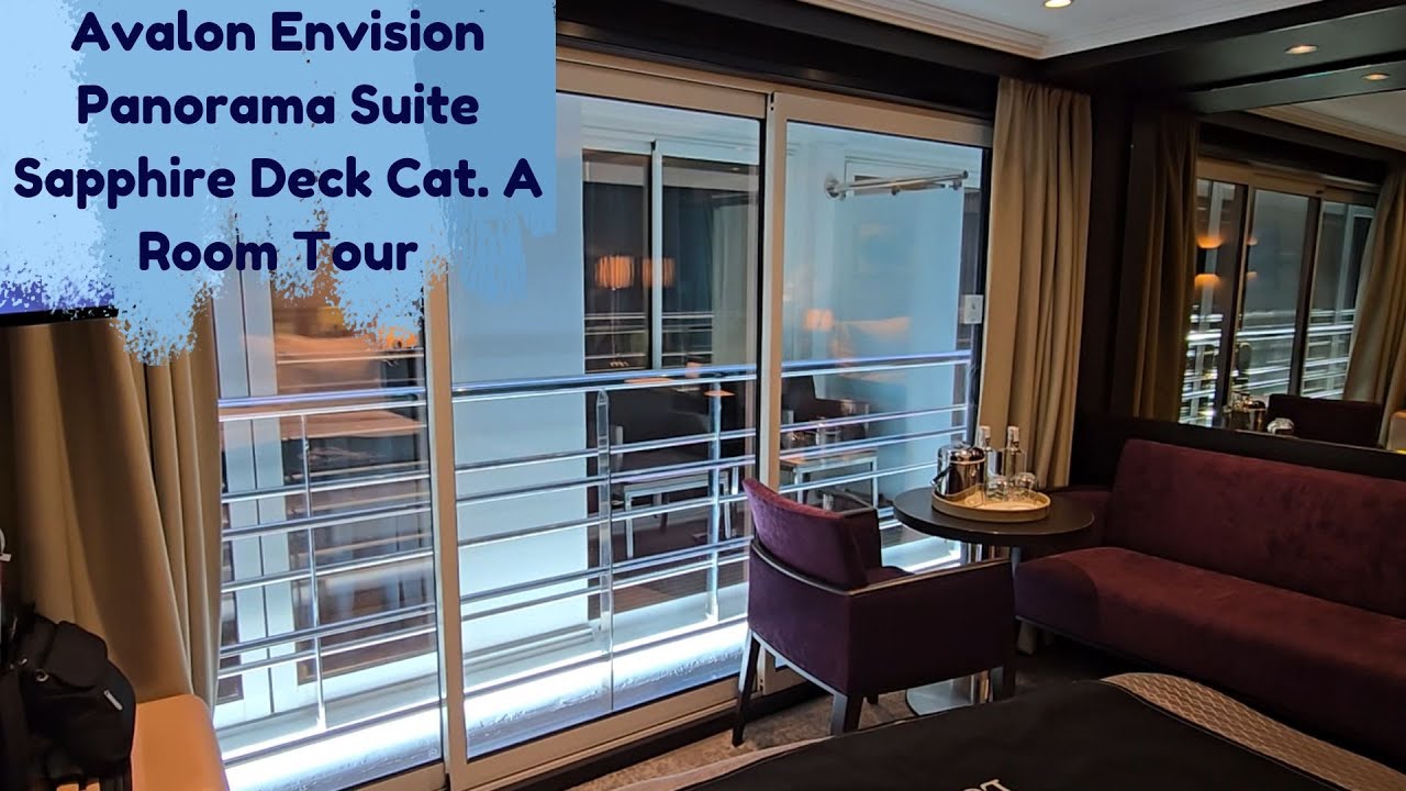 Avalon Envision Panorama Suite Sapphire Deck, категория A, обзор номера, номер 211