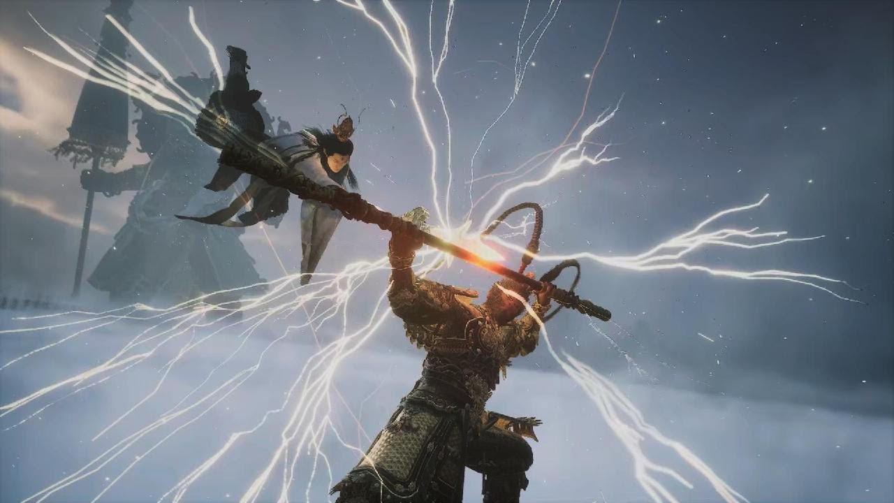 Black Myth: Wukong – Erlang, the Sacred Divinity Boss Fight (Snowfield Arena)