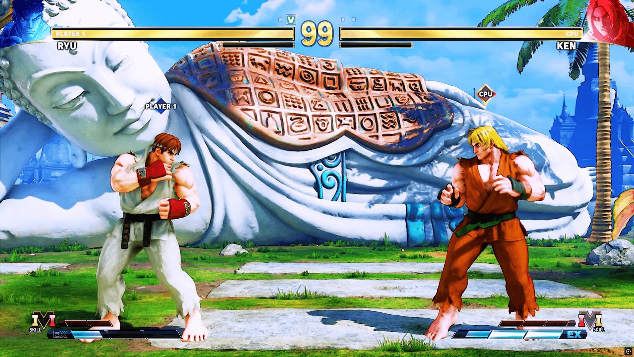Ryu vs Ken (Hardest) - Street Fighter 5. | Epic Battle
