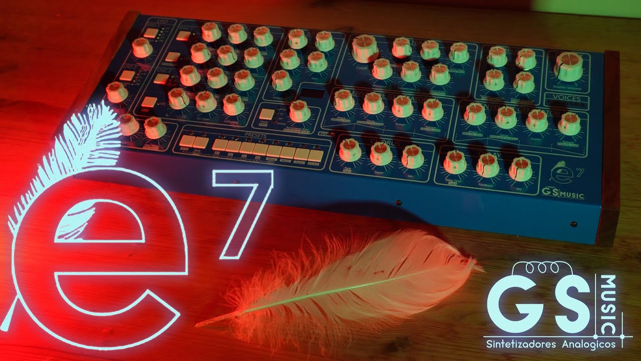 GS Music E7 - Analog Poly Synth with Ladder Filter | Full Track