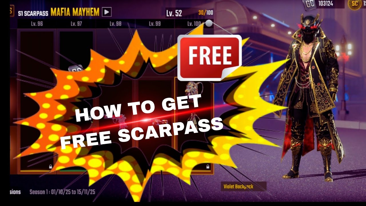 😧 HOW TO GET FREE SCARPASS #scarfall #gaming 