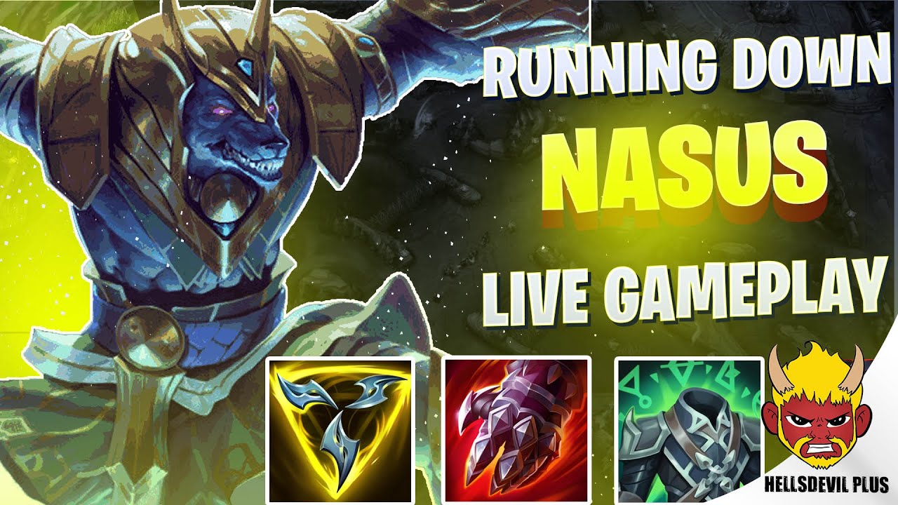 900 Stacks Nasus But S*** Team - Геймплей Wild Rift HellsDevil Plus