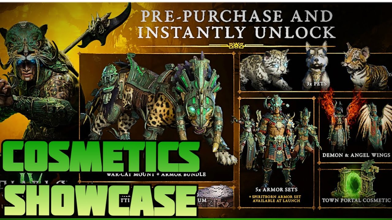 COMETICS SHOWCASE Diablo IV Vessel of Hatred Ultimate Edition