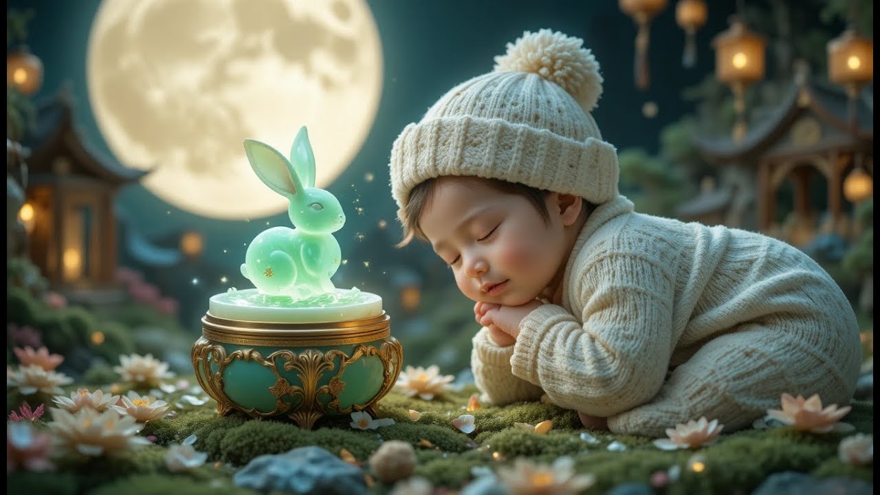 Dreamy Baby & Bunny 🐰 Gentle 3 Hours Baby Lullaby for Peaceful Sleep 
