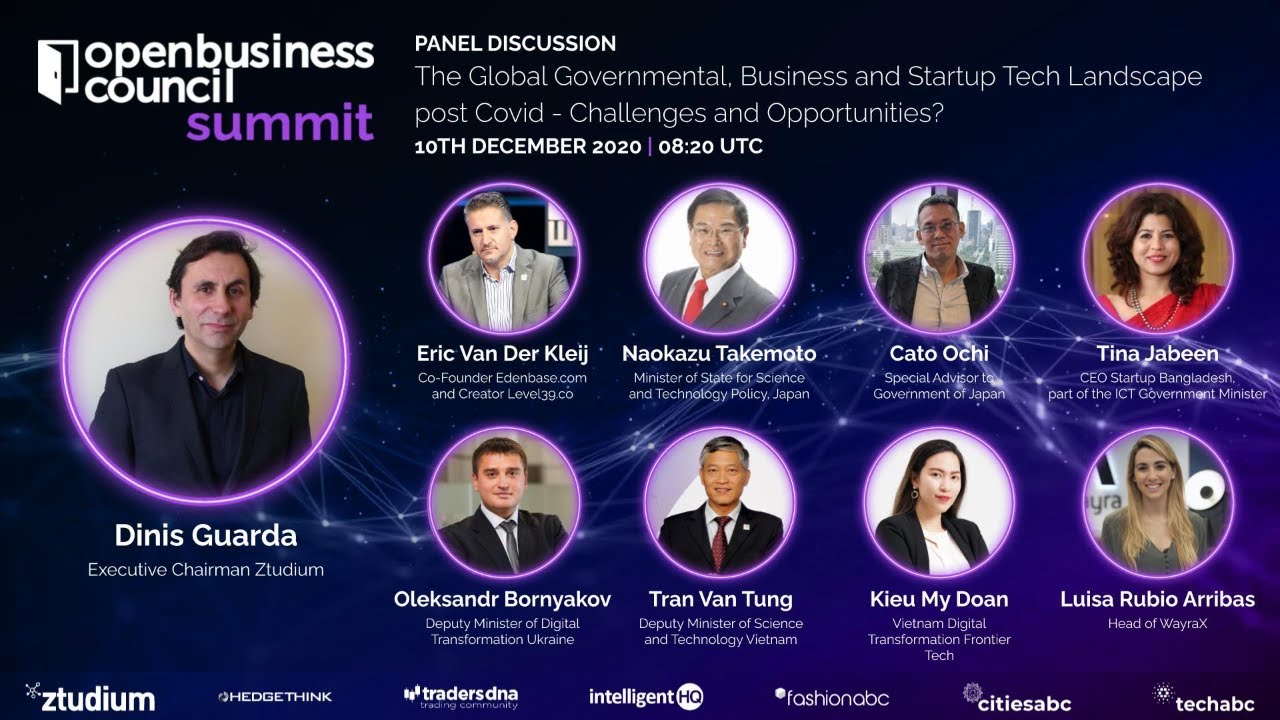 The Global Governmental, Business and Startup Tech Landscape Post Covid