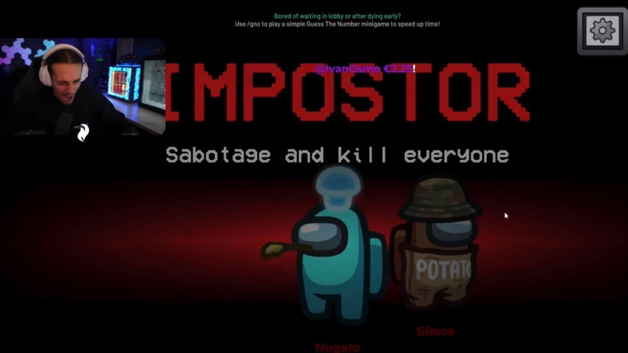 NUGATOV NAJSRETNIJI IMPOSTOR GAME IKAD! 