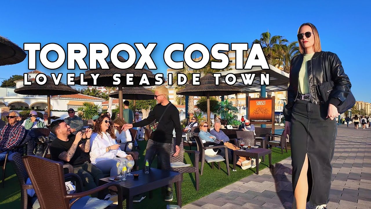 Torrox Costa Spain Lovely Seaside Town February 2024 Update Costa del Sol | Axarquía | Málaga [4K]