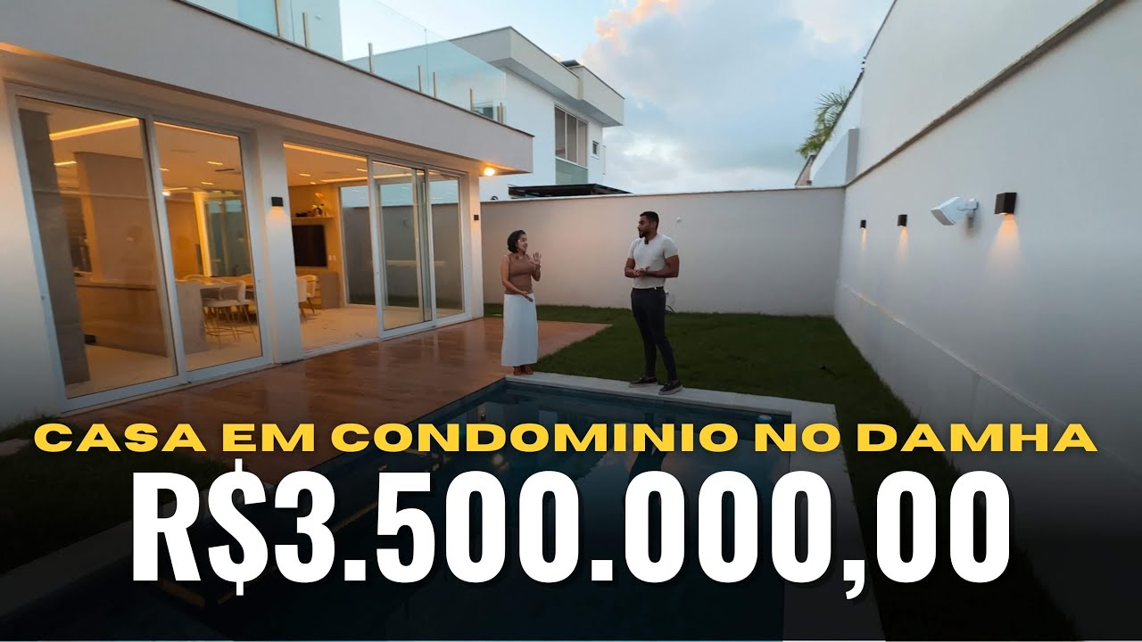 Condominio Damha - Casa Mobiliada de Alto Padrão em São Luís - MA