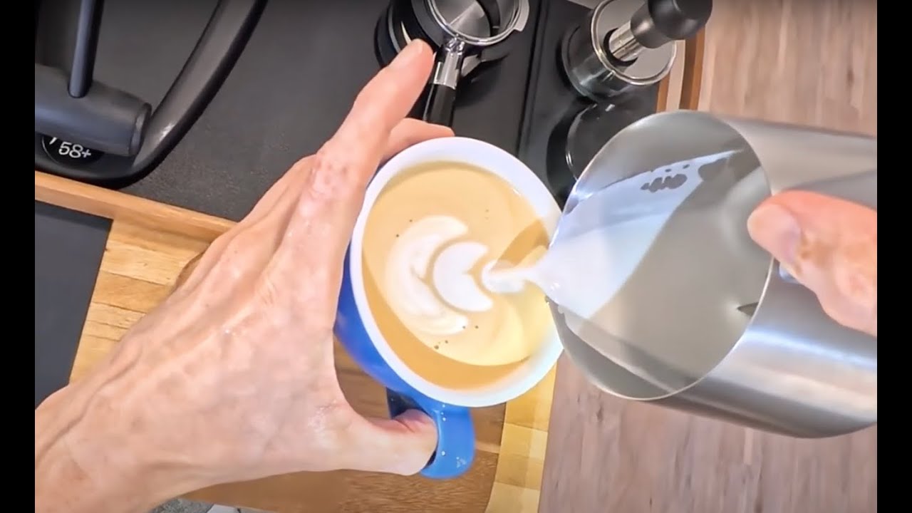 Cappuccino on flair 58 plus +, Kinu Simplicity, Normcore, dreo barista maker, oat milk, mhw, diy