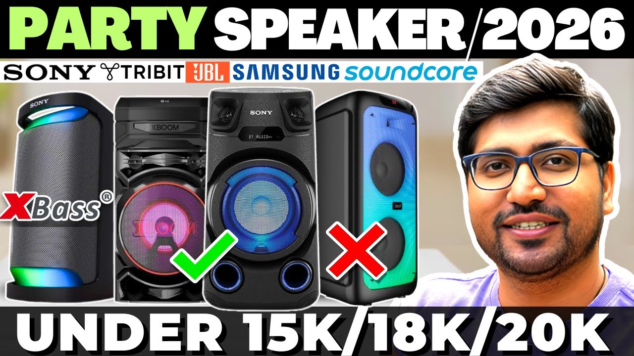 [TOP 3] Best Party Speakers You Should Buy🔥Top 3 Best Party Speakers🔥Best Party Speakers Under 20000