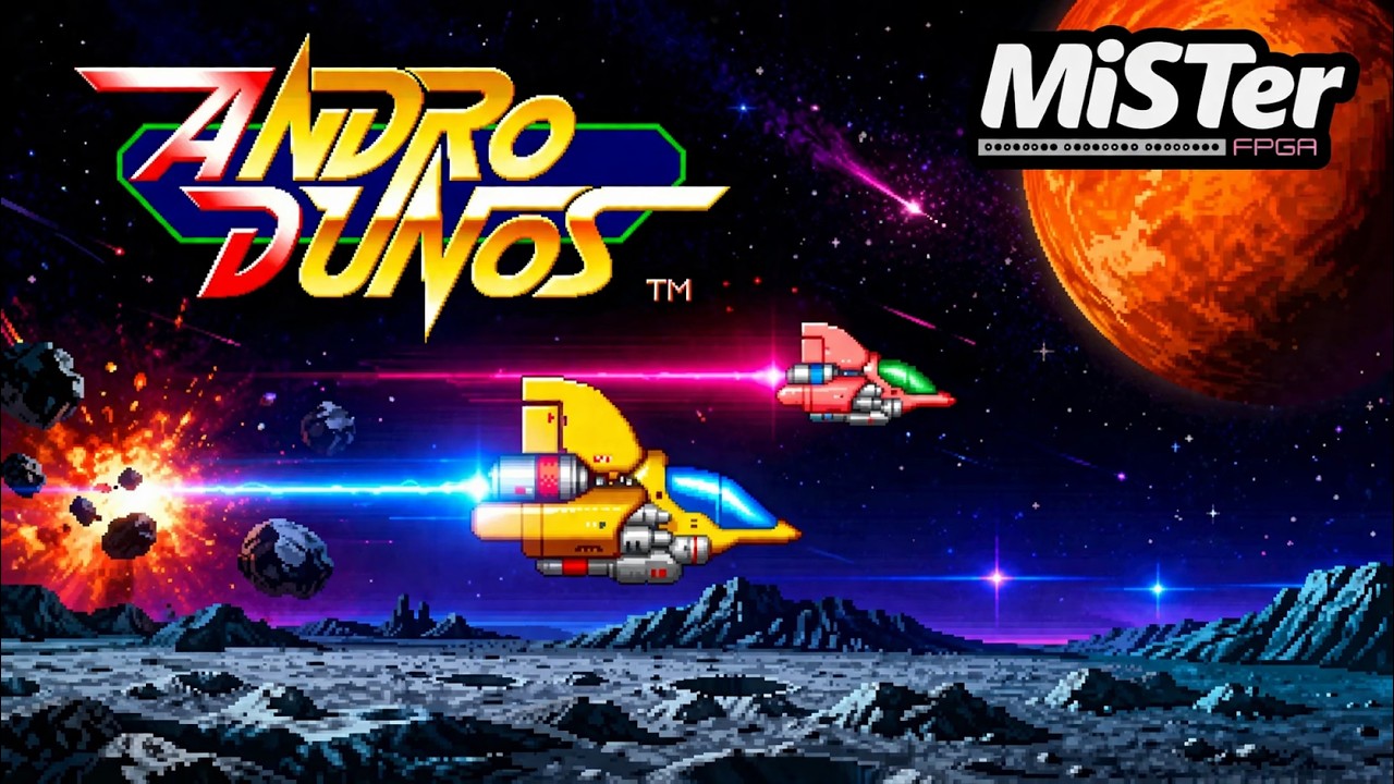 Andro Dunos (Neo Geo) on MiSTer FPGA | A Beautiful But BRUTALLY Hard Shmup!