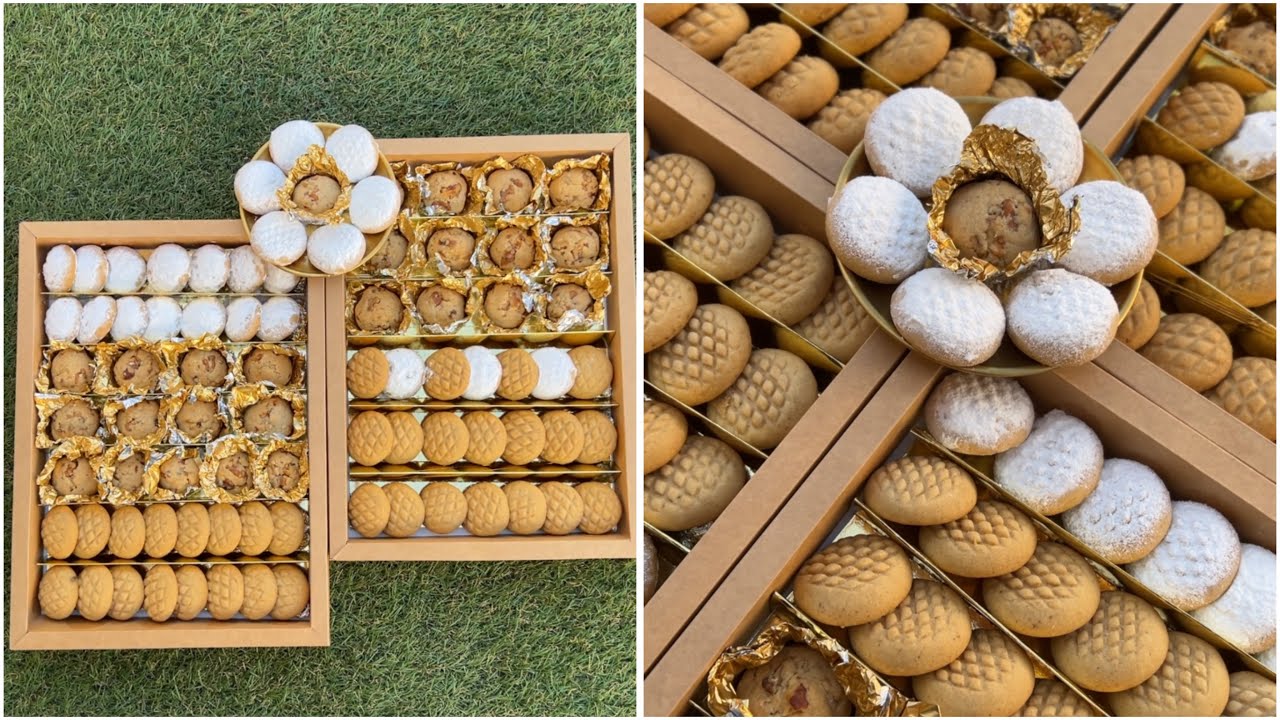 من غير ما احلف❌احلي وصفه كحك محلات ممكن تجربوها💫😋 #نواعم_العيد