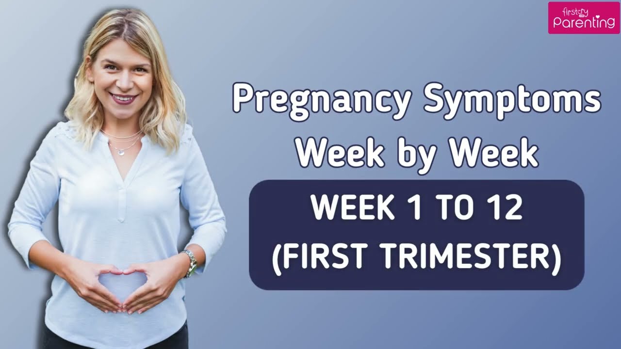 Pregnancy Symptoms Week 1 to 12 (First Trimester) | First Trimester Pregnancy Symptoms