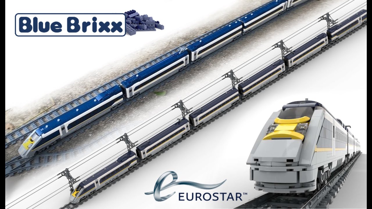 Blue Brixx - Eurostar 320 - High Speed Passenger Train