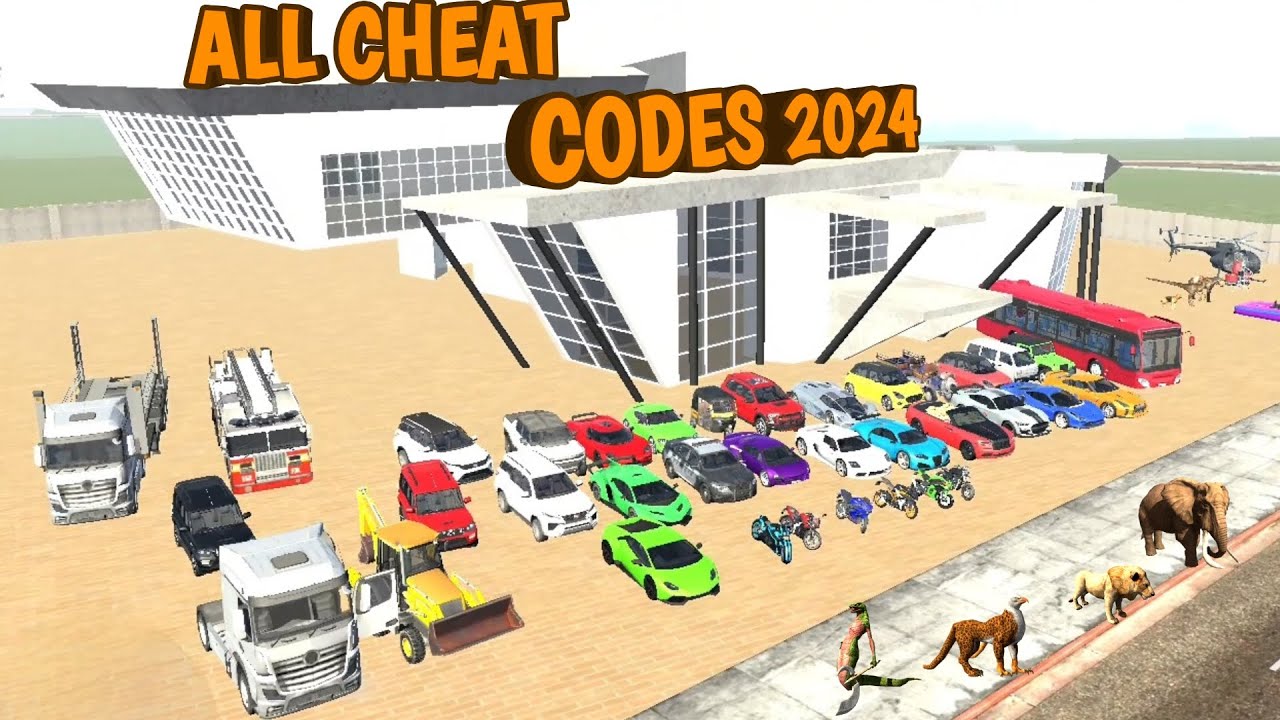 INDIAN BIKES DRIVING 3D ALL NEW CHEAT CODES 2024 V39 - IDB3D UPDATE