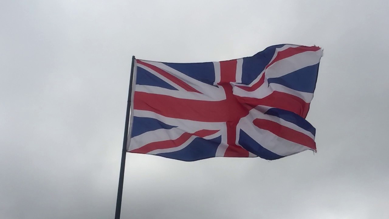 Flag at the Loddiswell Show