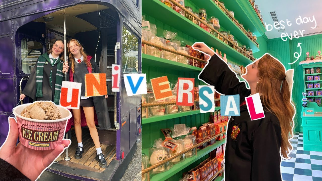 the most magical day in the wizarding world of HARRY POTTER! vlog 2025