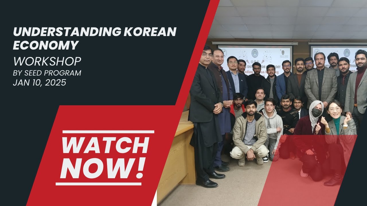 KOREAN ECONOMY CLASS WORKSHOP AND CERTIFICATE DISTRIBUTION CEREMONY