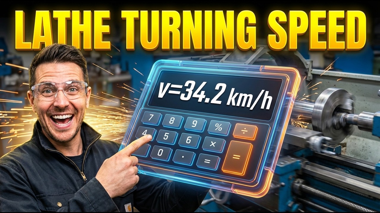 Lathe Turning Speed Calculator &mdash; How to Use It | Engineering Tool