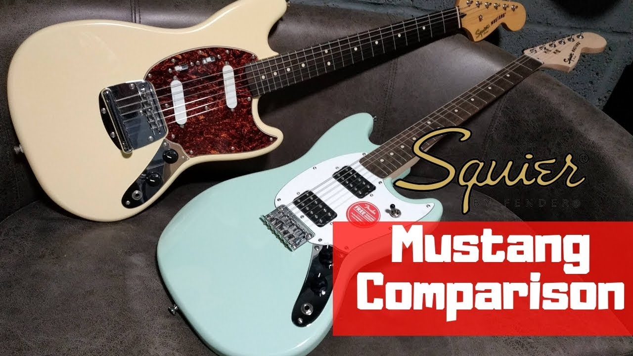 SQUIER MUSTANG COMPARISON Vintage Modified Vs Bullet