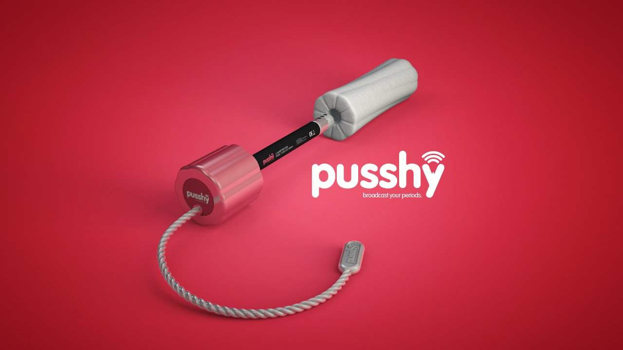 Pusshy - Le 1er Tampon Hygi&eacute;nique Connect&eacute; au Monde