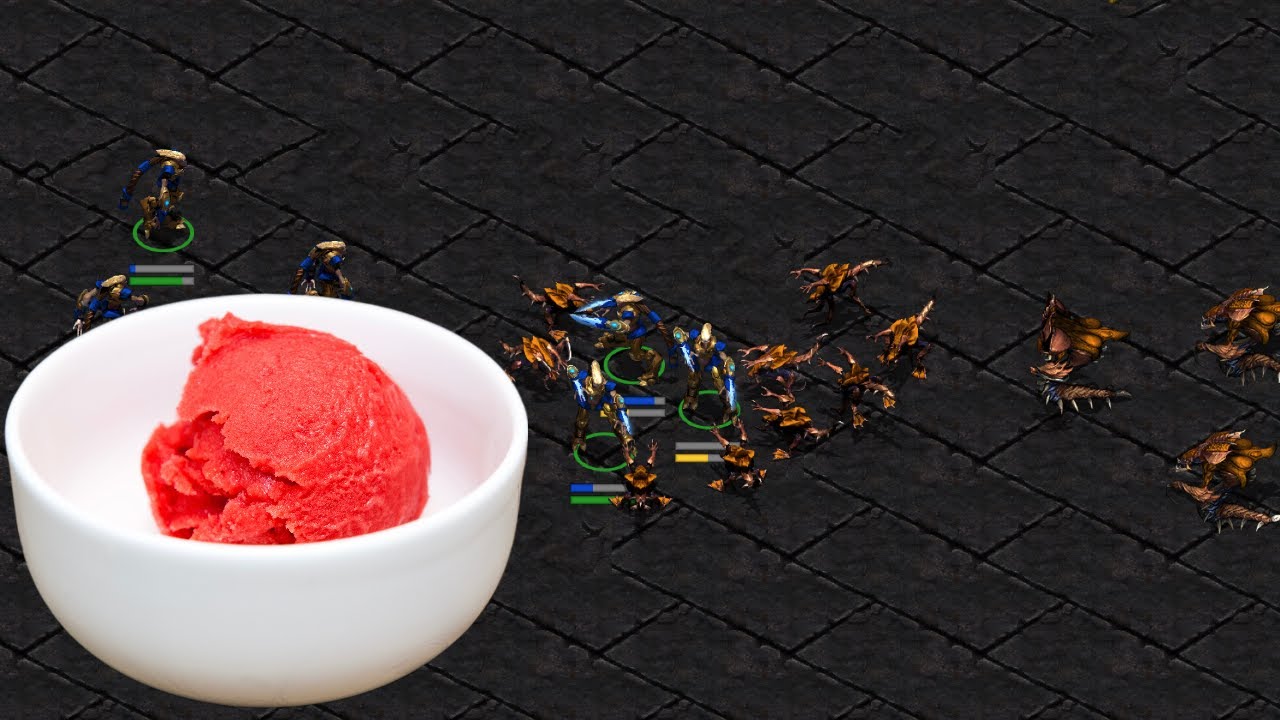 A Protoss vs Zerg Pallet Cleanser.