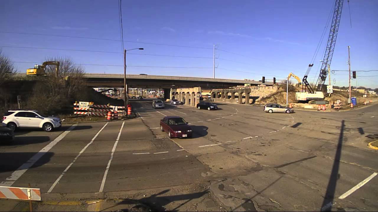 Verona Road Project, Madison Beltline Bridge Demolition Time-Lapse