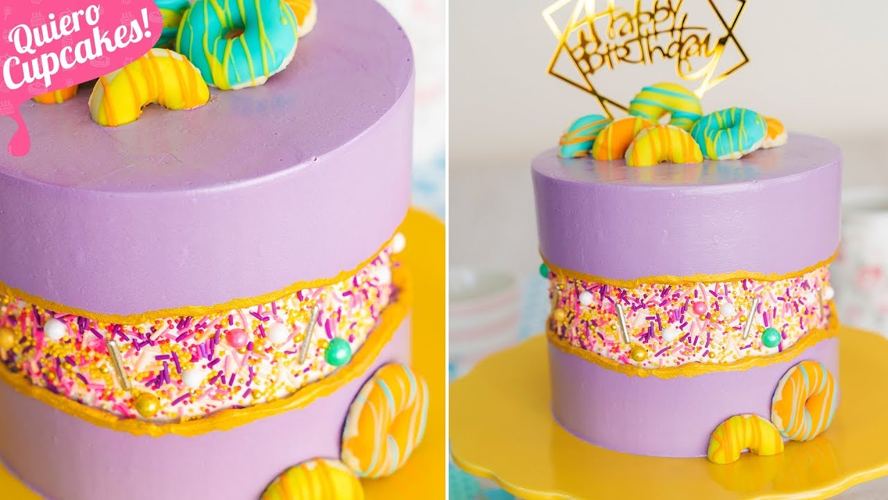 FAULT LINE CAKE | TÉCNICA DE DECORACIÓN DE TARTAS TENDENCIA 2019 | Quiero Cupcakes!