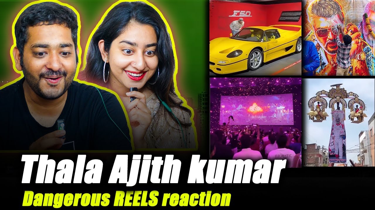 Ajith kumar Dangerous REELS reaction part 3