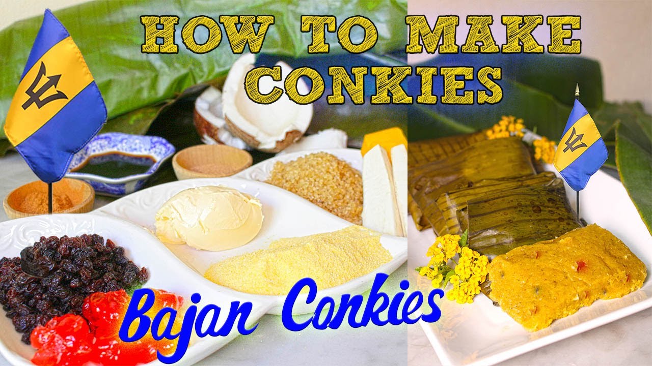 how to make conkies barbados