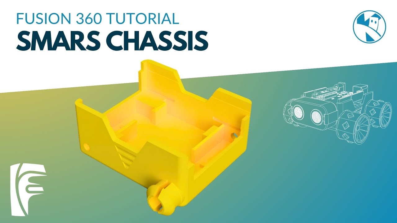 SMARS Fusion 360 Design - Chassis
