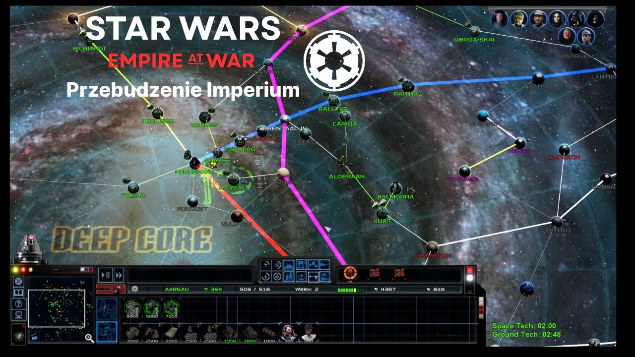 Star Wars Empire At War: MOD Awakening of the Rebellion 2.11 -  Kampania Imperium - ODC 0