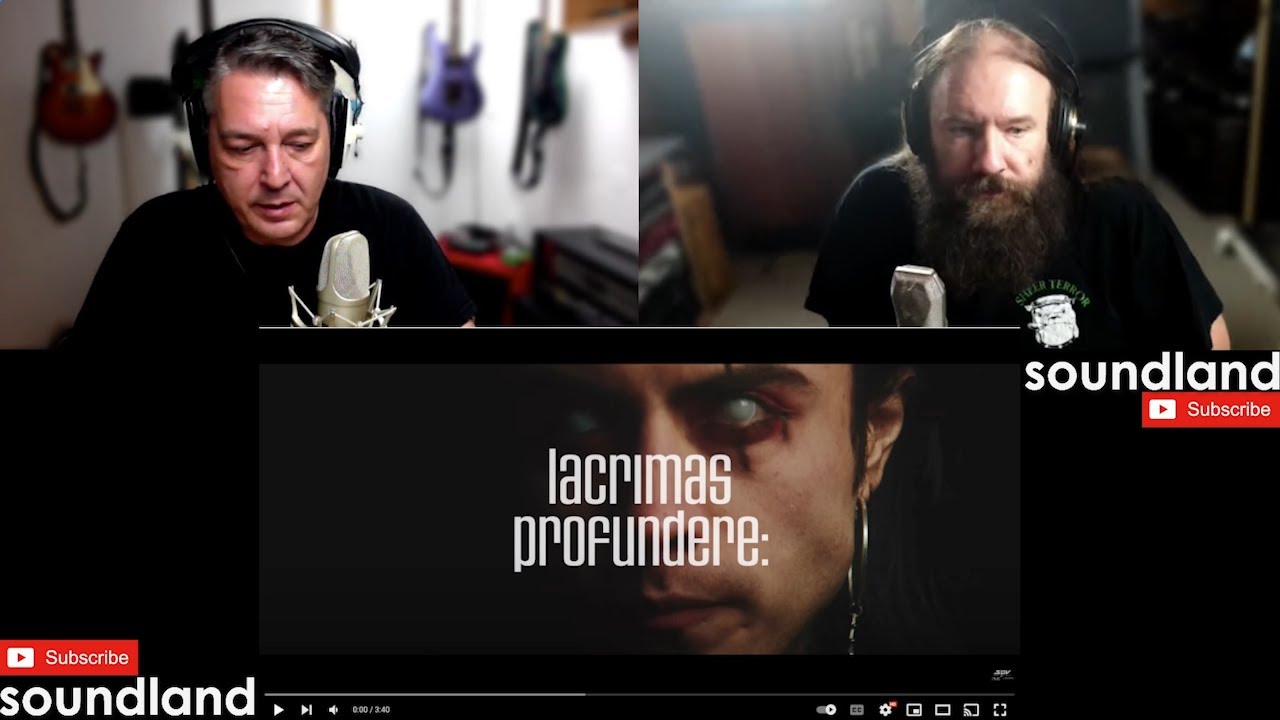 Two Studio Guys reacting to Lacrimas Profundere - A Cloak Woven Of Stars