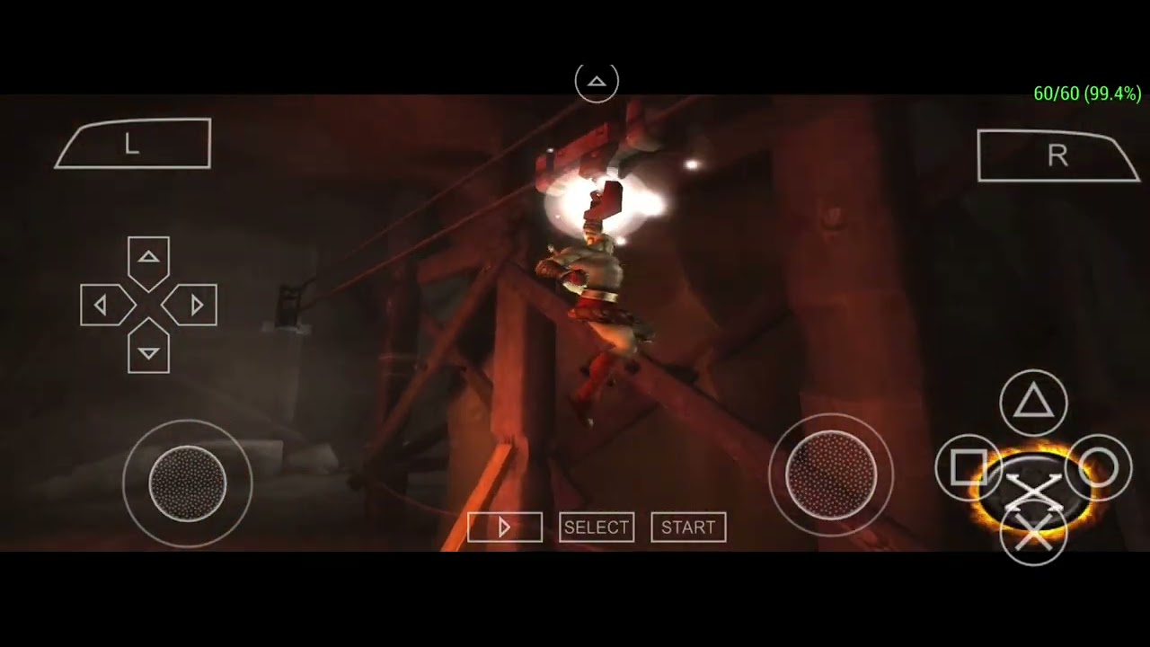 God of war Ghost of sparta phone gameplay psp emulator 