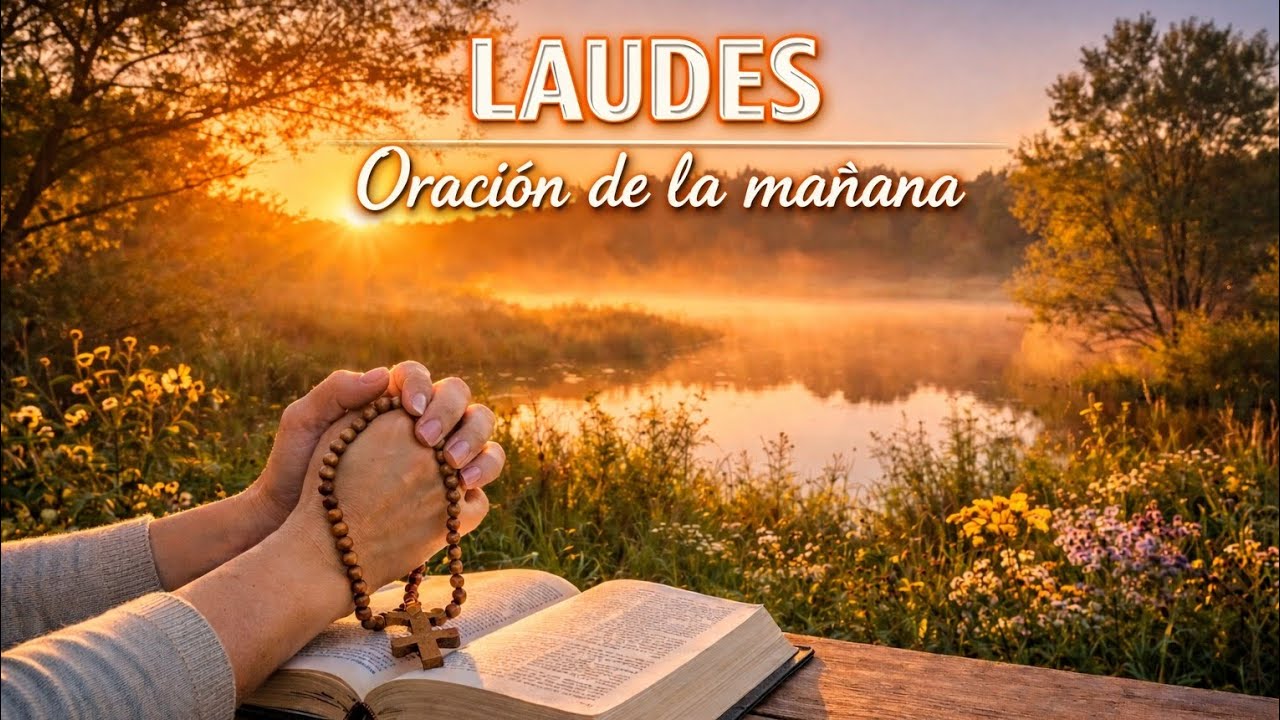 🙏 Oración de Laudes: Comienza tu Día de la mano de Dios #liturgiadelashoras #laudes #fyp