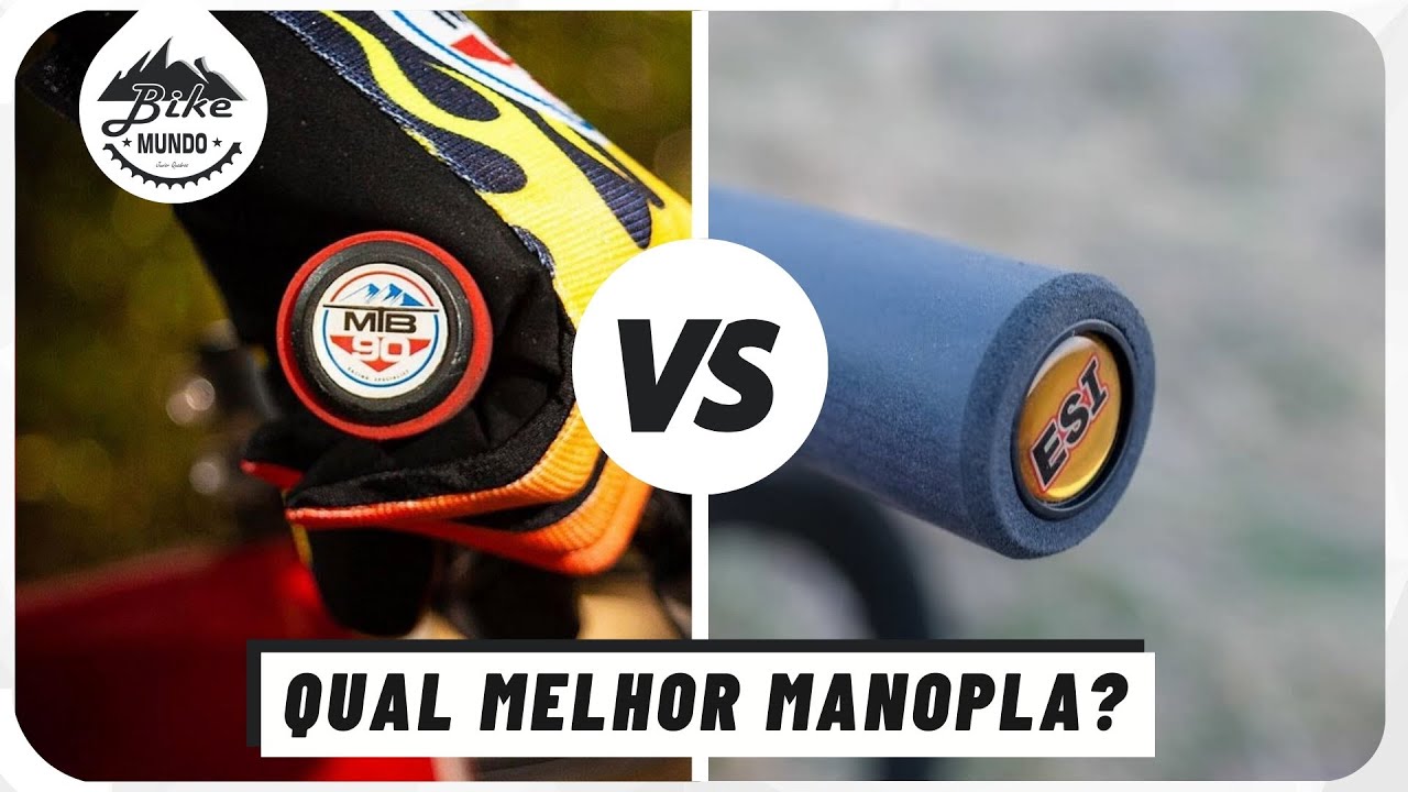 QUAL MELHOR: MTB 90 OU ESI GRIP? | COMPARATIVO | BIKE MUNDO
