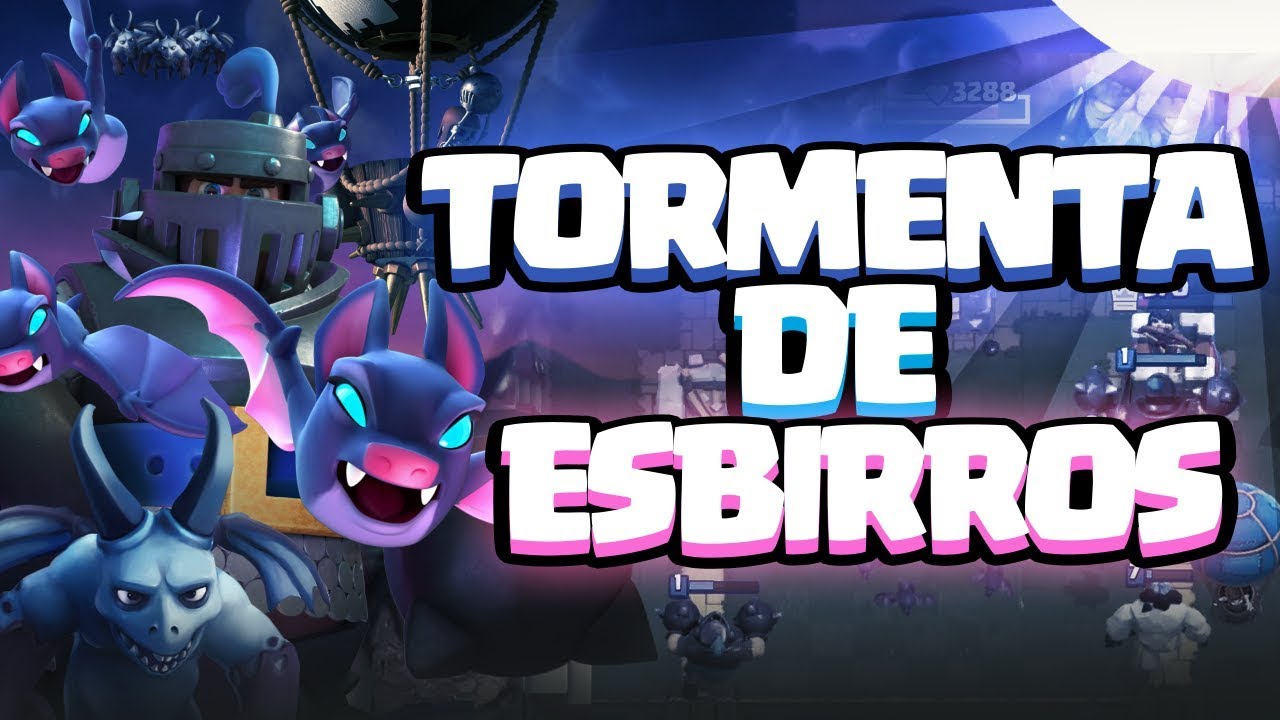 TORMENTA DE ESBIRROS Y MURCIÉLAGOS | Mi mazo de la King's Cup II | Clash Royale